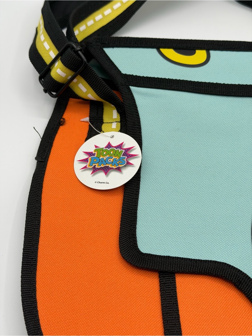 Toon Packs by Charm Company 2D Messenger Crossbody Cartoon Novelty Bag - Picture 5 of 15